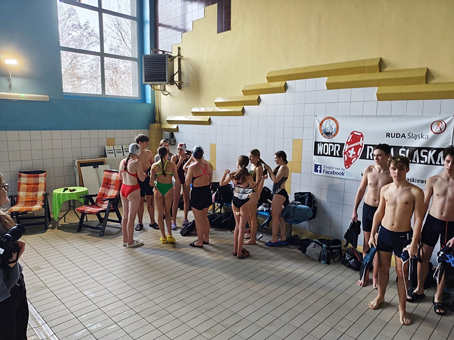 Hokej pod wodą Walenie Siemianowice Śląskie Finał WOŚP w Rudzie Śląskiej 25 I 2026